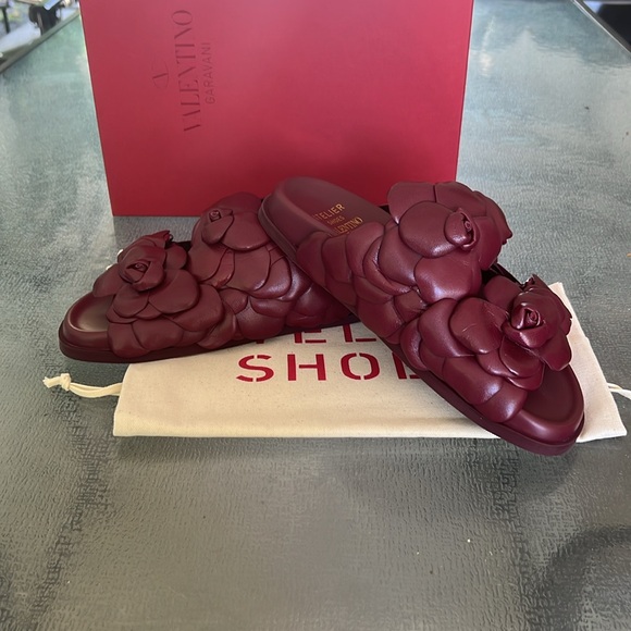 Valentino Garavani 03 Rose Edition Atelier Leather Sandals - Picture 11 of 11